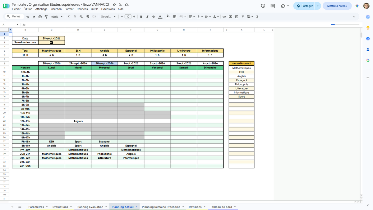 Organisation Etudiant