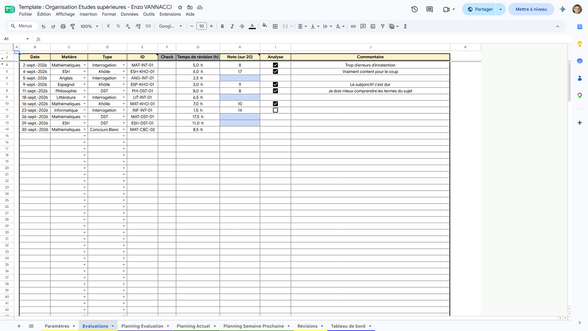 Organisation Etudiant
